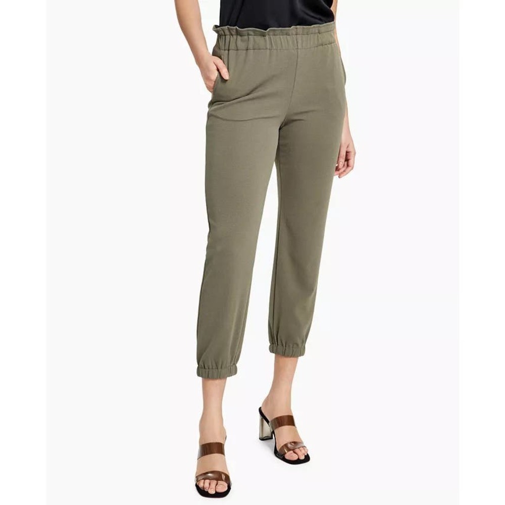 Bar III Women's Green Petite Pull-On Jogging Pants Sz PS